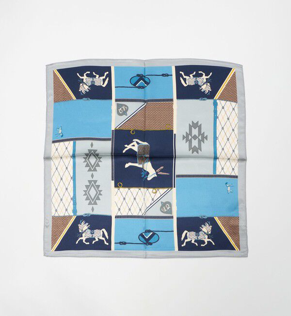 BEAUTY&YOUTH UNITED ARROWS「シルク ホース スカーフ」|バンダナ・スカーフ|