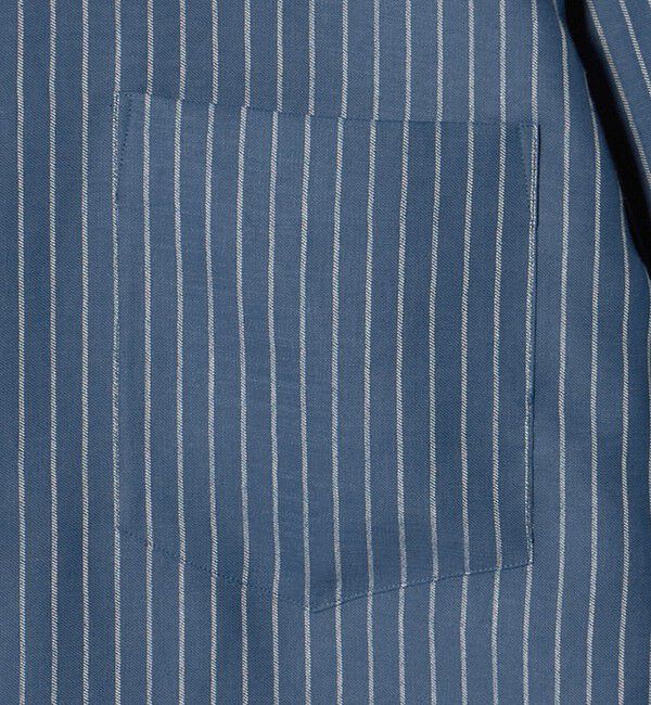 BEAUTY&YOUTH UNITED ARROWS「ライト リネンタッチ ストライプ レギュラー シャツ FORM TAPERD型」|シャツ・ブラウス|