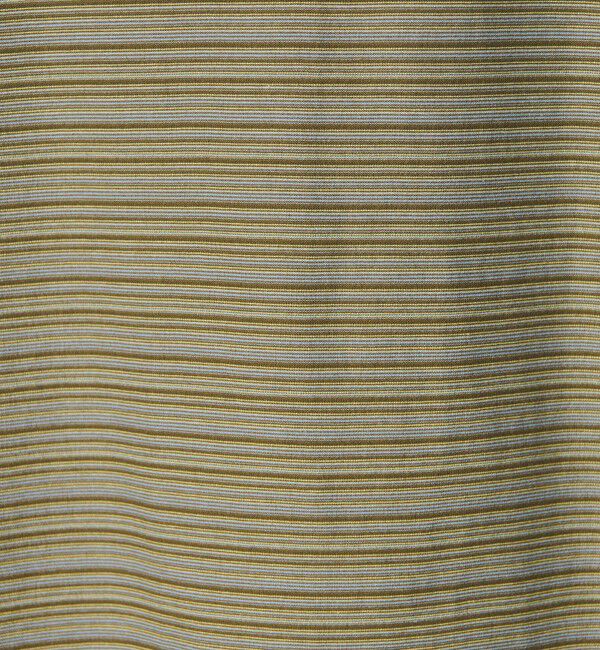 STEVEN ALAN「＜Steven Alan＞ オーガニックコットン マルチボーダー ショートスリーブ Tシャツ」|Tシャツ・カットソー|