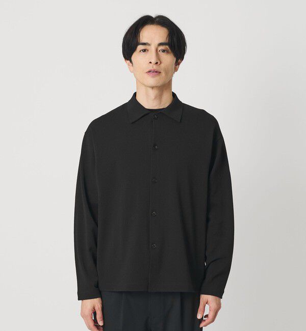 BEAUTY&YOUTH UNITED ARROWS「デオドラント ニット シャツ 抗菌防臭 ウォッシャブル」|カーディガン|