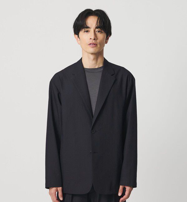 BEAUTY&YOUTH UNITED ARROWS「KOMATSU PACK 2ボタン リラックス ジャケット セットアップ対応 撥水 ウォッシャブル」|テーラードジャケット|