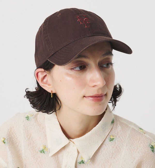 BEAUTY&YOUTH UNITED ARROWS「【別注】＜NEW ERA＞920 ウォッシュ ロゴ キャップ」|キャップ・キャスケット|DK.BROWN