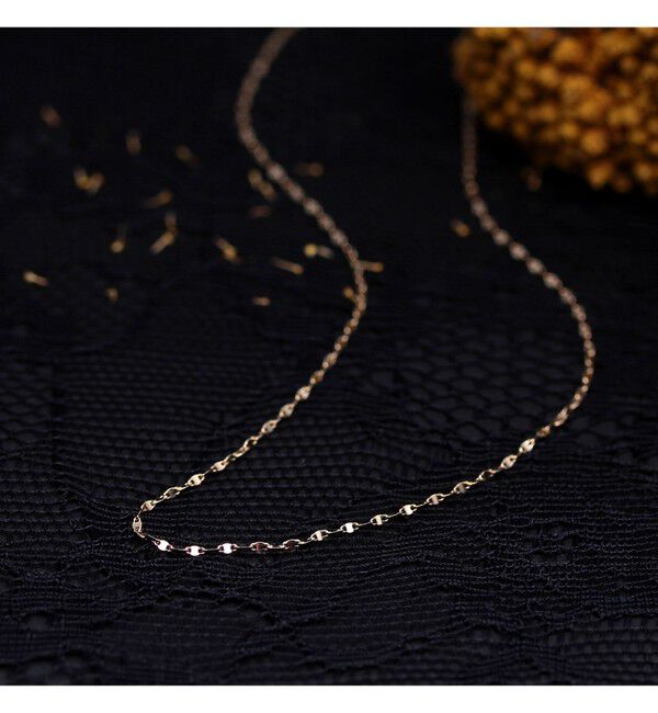 Ray BEAMS 「K10 マリーナチェーン ネックレス」|ネックレス|