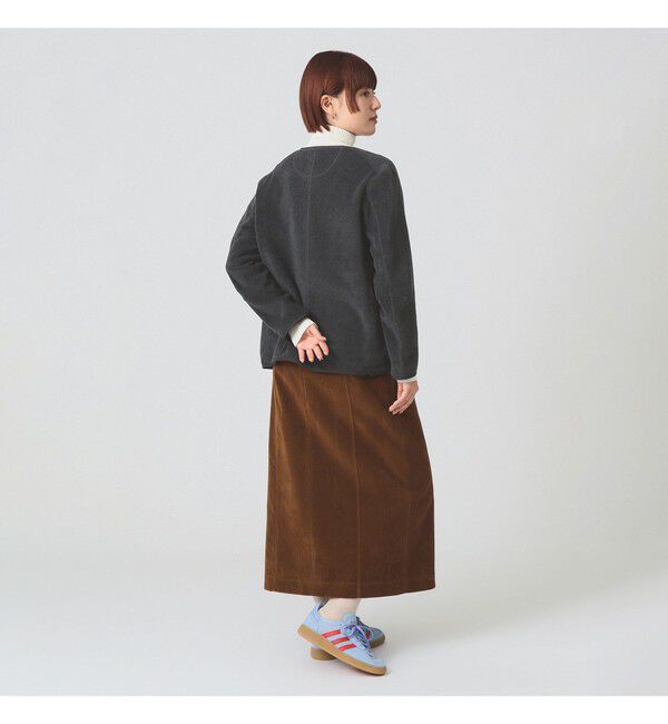 Ray BEAMS 「DANTON / FLEECE COLLARLESS JACKET」|ブルゾン・スタジャン|