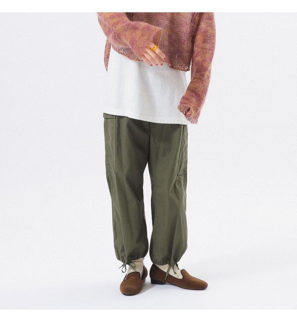 BEAMSBOY「【別注】BUZZ RICKSON'S / ポプリン アーミーパンツ」|その他|OLIVE