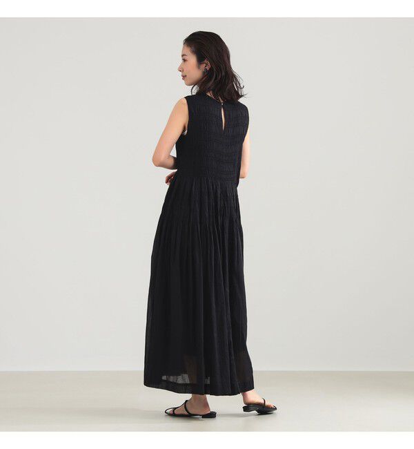 Demi-Luxe BEAMS 「ne Quittez pas / ボイル シャーリング ワンピース」|ワンピース|