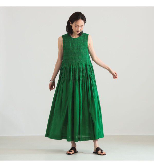 Demi-Luxe BEAMS 「ne Quittez pas / ボイル シャーリング ワンピース」|ワンピース|