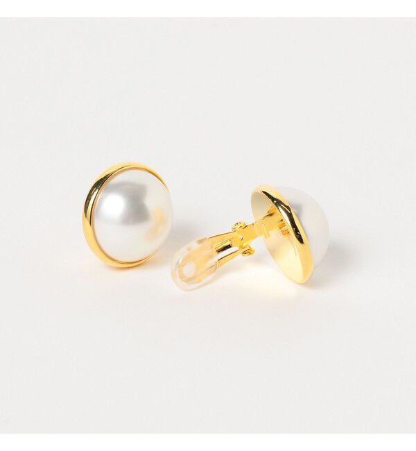 Demi-Luxe BEAMS 「 ラウンドパール イヤリング」|その他|