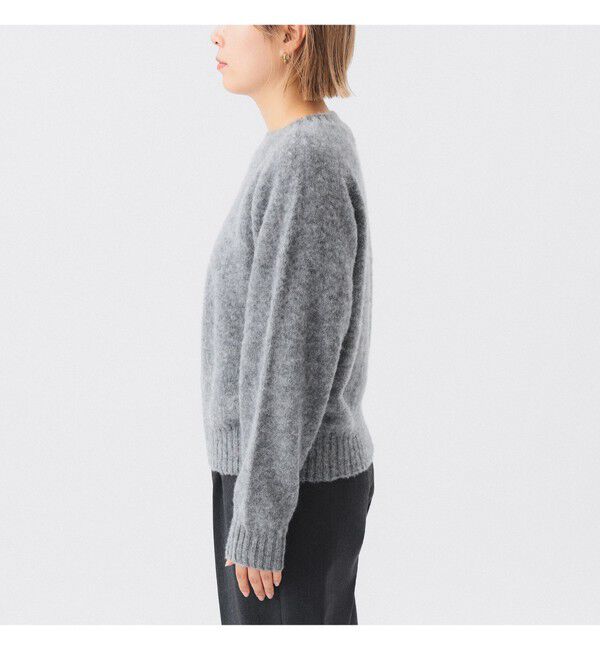 BEAMSBOY「【別注】Nor&rsquo;Easterly / シェットランド シャギー クルーネック 25FW」|ニット・セーター|