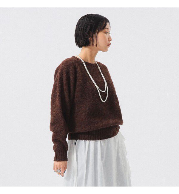 BEAMSBOY「【別注】Nor&rsquo;Easterly / シェットランド シャギー クルーネック 25FW」|ニット・セーター|