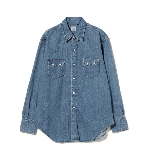 BEAMSBOY「orSlow / デニム ウエスタン シャツ」|シャツ・ブラウス|