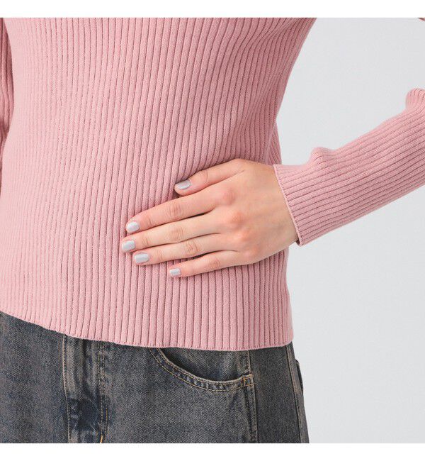 Ray BEAMS 「リブ ニット ポロシャツ」|ニット・セーター|