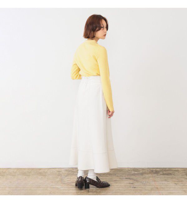 Ray BEAMS 「リブ ニット ポロシャツ」|ニット・セーター|