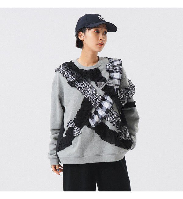 BEAMSBOY「【別注】TORI-TO / リボン スウェット シャツ」|スウェット・ジャージ|