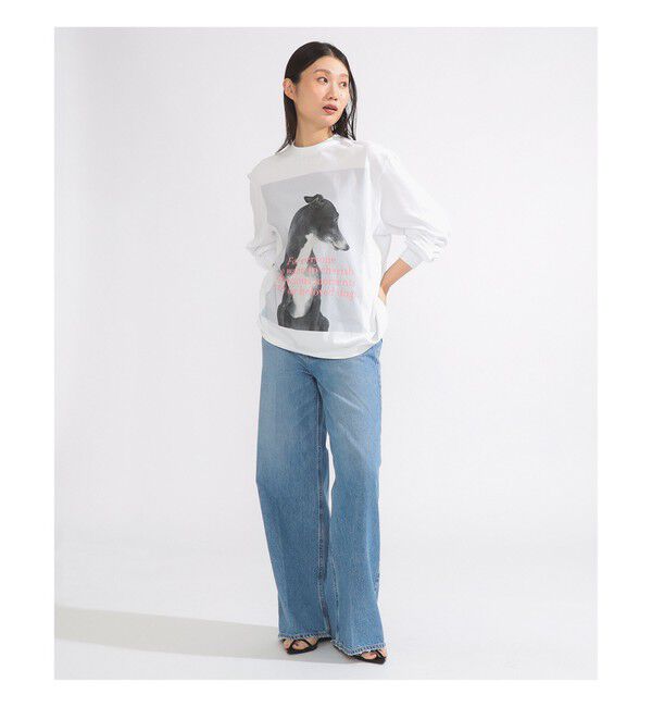 Demi-Luxe BEAMS 「【別注】upper hights / THE SISTER デニムパンツ BRUME」|デニム|