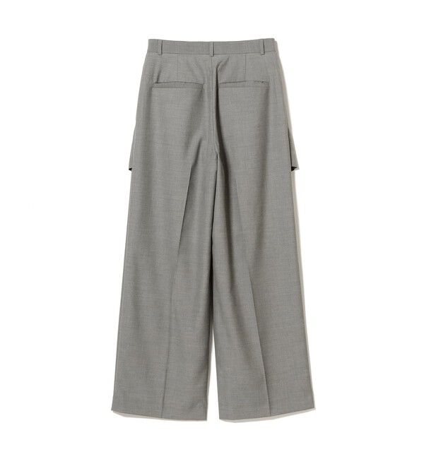 Ray BEAMS 「フロント ラップ ワイド パンツ」|チノ|