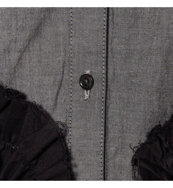 BEAMSBOY「maturely / オーガニック コットン ハート フリルシャツ」|シャツ・ブラウス|