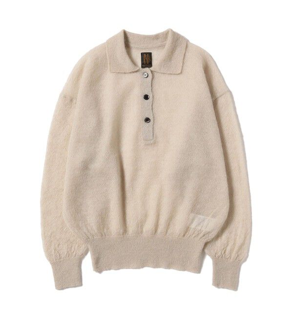 Demi-Luxe BEAMS 「【別注】BATONER / シアー モヘヤ ポロニット」|ニット・セーター|