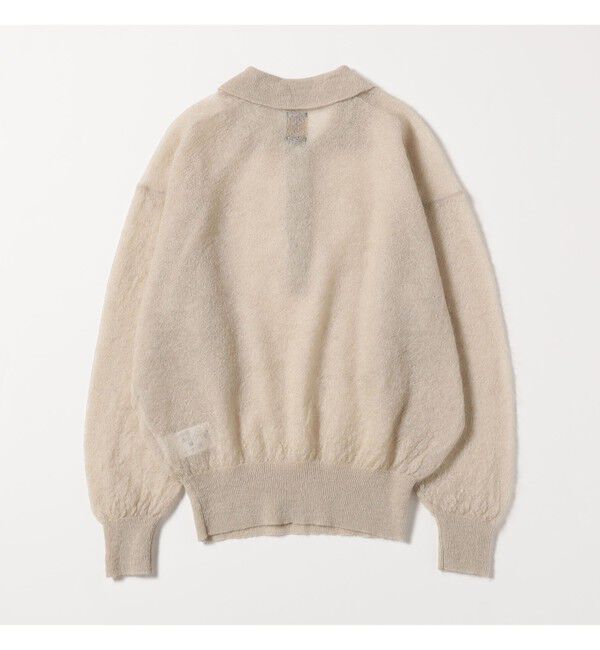 Demi-Luxe BEAMS 「【別注】BATONER / シアー モヘヤ ポロニット」|ニット・セーター|