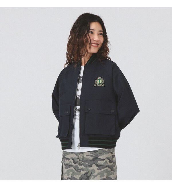 Ray BEAMS 「【別注】FRED PERRY / Tennis Bomber Jacket」|ブルゾン・スタジャン|