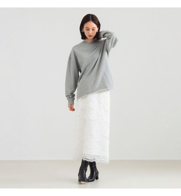 Demi-Luxe BEAMS 「【別注】SLOANE / 裏毛 クルーネック ロングスリーブ スウェット」|パーカー|