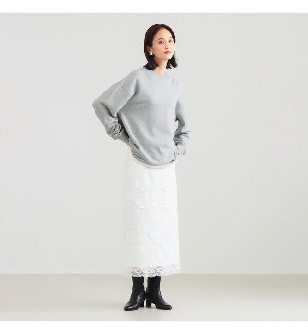 Demi-Luxe BEAMS 「【別注】SLOANE / 裏毛 クルーネック ロングスリーブ スウェット」|パーカー|