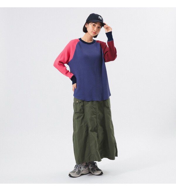 BEAMSBOY「14ゲージ ワッフル クルー」|ニット・セーター|