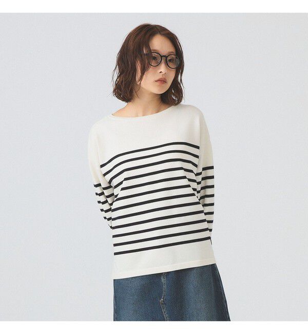 Ray BEAMS 「ORCIVAL / ボートネック プルオーバー」|ニット・セーター|