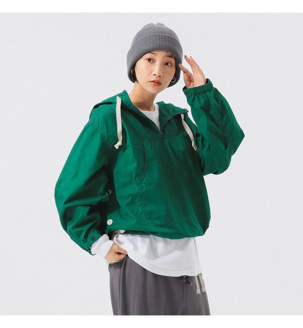 BEAMSBOY「サイドボタン アノラック」|ブルゾン・スタジャン|