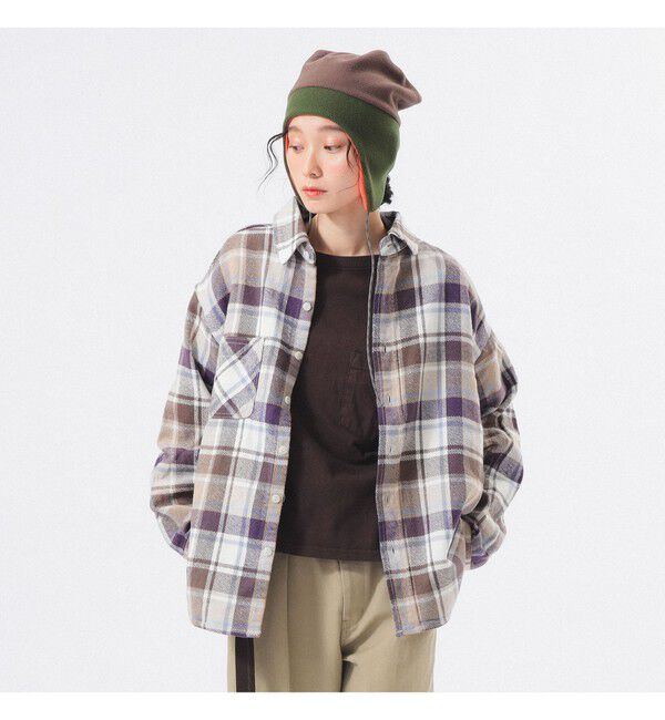 BEAMSBOY「ワーク チェック シャツ」|シャツ・ブラウス|