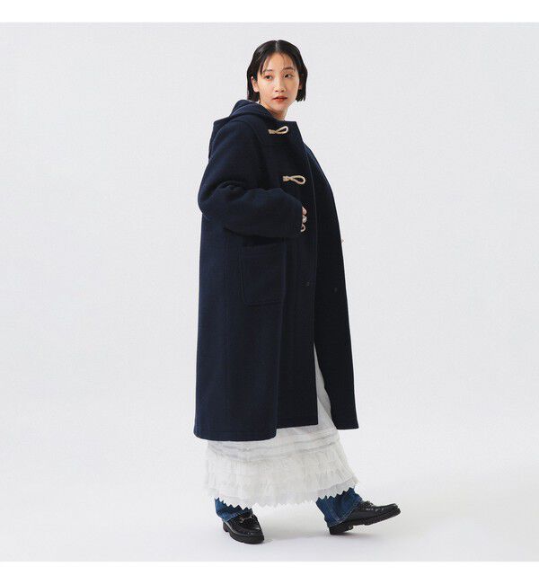 BEAMSBOY「モッサー ロング ダッフルコート 25FW」|ダッフルコート|