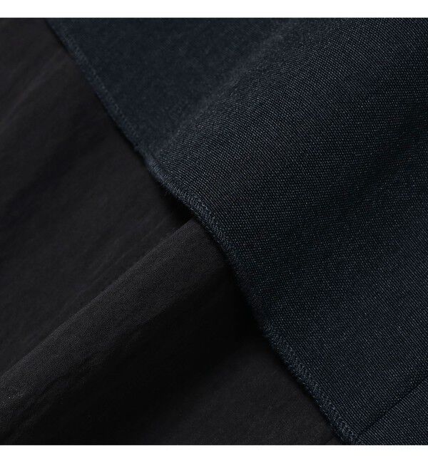 Ray BEAMS 「異素材 レイヤード スカート」|スカート|