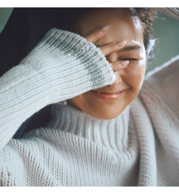 Demi-Luxe BEAMS 「AK+1 / 3ゲージ ホールガーメント コクーン ニット」|ニット・セーター|