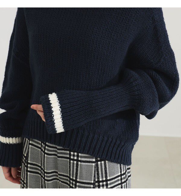 Demi-Luxe BEAMS 「AK+1 / 3ゲージ ホールガーメント コクーン ニット」|ニット・セーター|