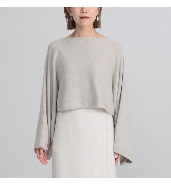 Demi-Luxe BEAMS 「	クロップド 2WAY ニット」|ニット・セーター|