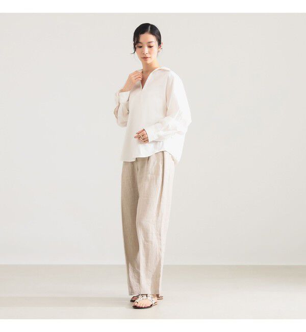 Demi-Luxe BEAMS 「TICCA / スキッパー シャツ」|シャツ・ブラウス|