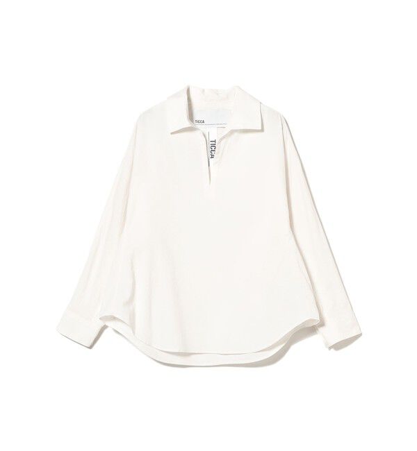 Demi-Luxe BEAMS 「TICCA / スキッパー シャツ」|シャツ・ブラウス|