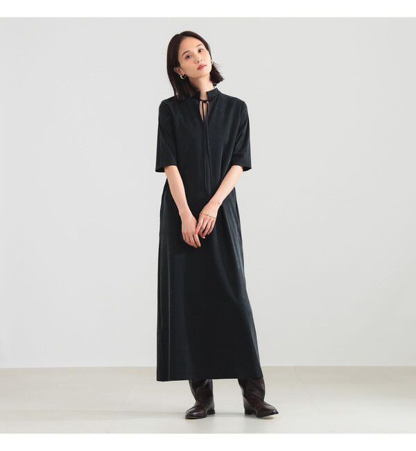 Demi-Luxe BEAMS 「2WAY キュプラ カットワンピース」|ワンピース|