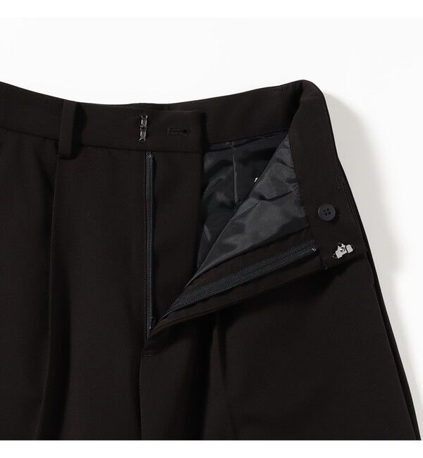 Ray BEAMS 「バックスリット ワイド パンツ」|チノ|