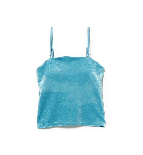 Ray BEAMS 「2WAY ベロア カップ付き キャミソール」|キャミソール|