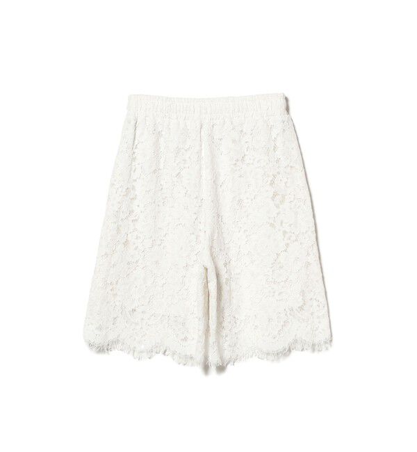 Ray BEAMS 「レース スカラヘム ハーフ パンツ」|その他|