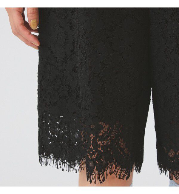 Ray BEAMS 「レース スカラヘム ハーフ パンツ」|その他|