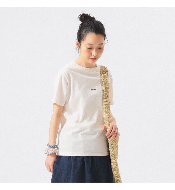 BEAMSBOY「ボーイ エンブロイダリー クルー Tシャツ」|Tシャツ・カットソー|