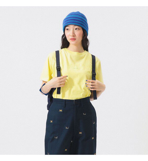 BEAMSBOY「ボーイ エンブロイダリー クルー Tシャツ」|Tシャツ・カットソー|YELLOW