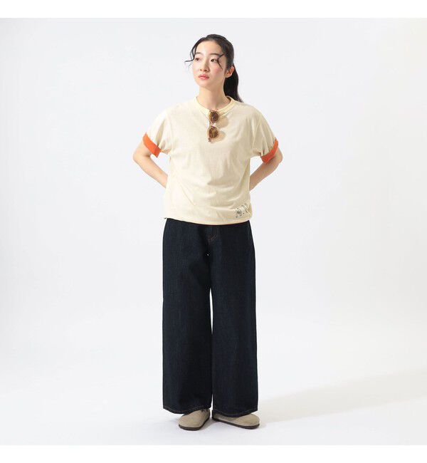 BEAMSBOY「リバーシブルプリントショートスリーブ」|Tシャツ・カットソー|