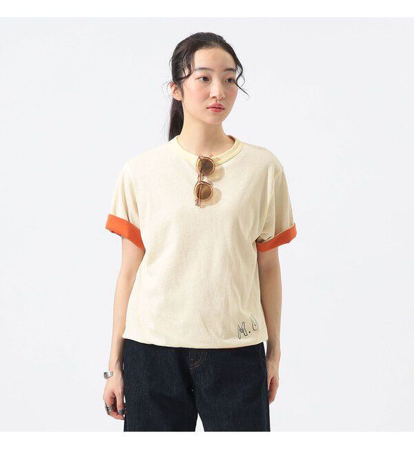 BEAMSBOY「リバーシブルプリントショートスリーブ」|Tシャツ・カットソー|