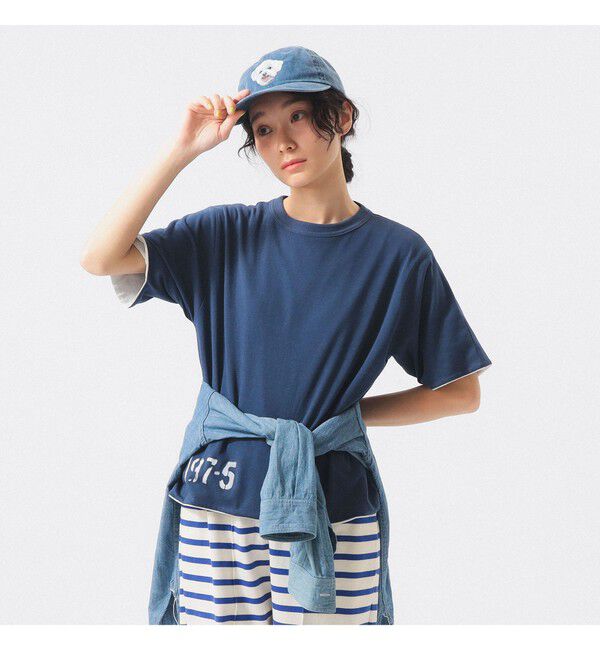 BEAMSBOY「リバーシブルプリントショートスリーブ」|Tシャツ・カットソー|