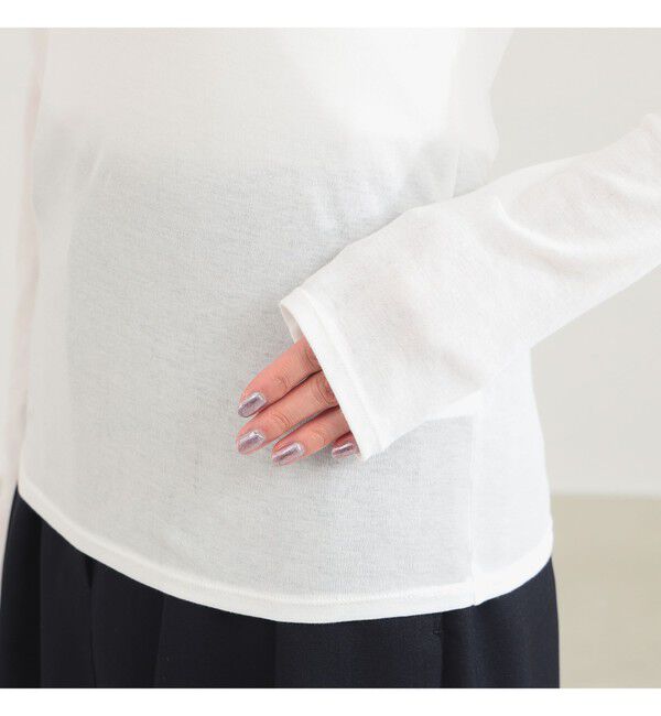 Demi-Luxe BEAMS 「強撚 フライス タートルネック プルオーバー」|Tシャツ・カットソー|