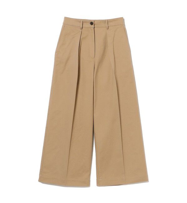 Demi-Luxe BEAMS 「タック チノ ワイドパンツ」|チノ|