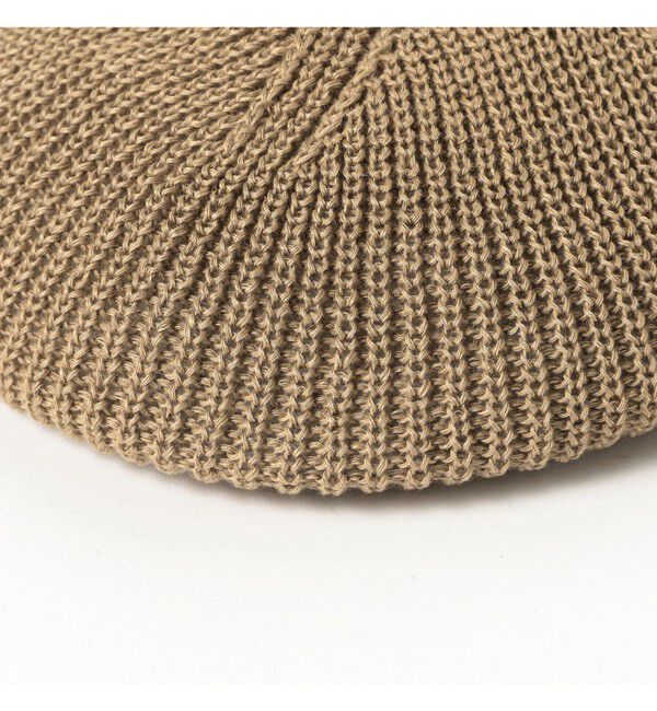 BEAMS「リネン ベレー」|キャップ・キャスケット|